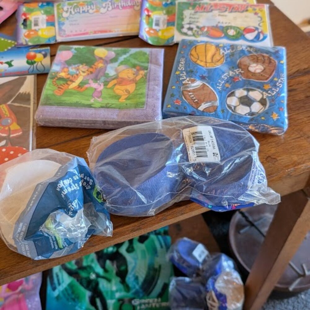 Party DECORATIONS Kids Party misc. decorations - Having a Kids Party? Birthday?